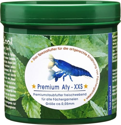Naturefood Premium ATY XXS für Fächergarnelen, 50 g